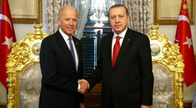 Cumhurbaşkanı Erdoğan, Joe Biden'la görüştü