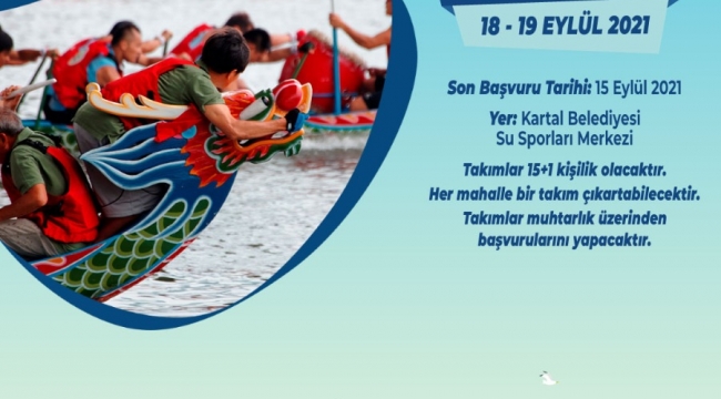 KARTAL'DA DRAGON BOT YARIŞLARI NEFES KESECEK