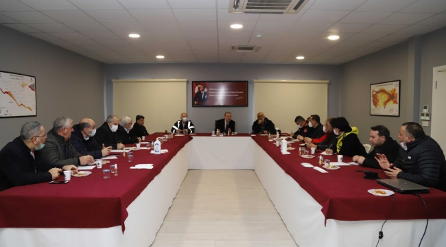Kartal'da Afet Koordinasyon Toplantısı yapıldı