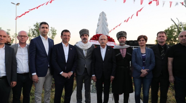 Çerkes Sürgünü Anması CHP Genel Başkanı Kemal Kılıçdaroğlu'nun Katılımı ile Gerçekleşti