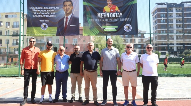 Metin Oktay Kulüpler Arası U-12 Futbol Turnuvası'nda İlk Düdük Çaldı