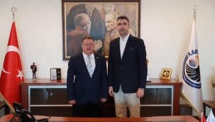 DEMOKRAT PARTİ İLÇE BAŞKANI ERAY EKİM BAŞKAN YÜKSEL'İ ZİYARET ETTİ…