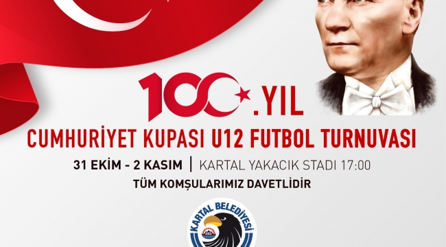  100. Yıl Cumhuriyet Kupası U12 Futbol Turnuvası'na Ev Sahipliği Yapacak