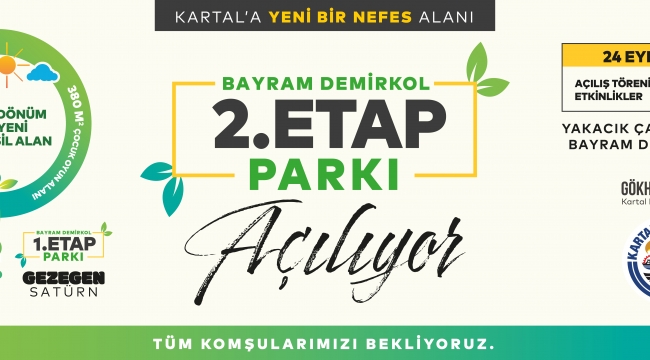  PROJESİ 'BAYRAM DEMİRKOL PARKI' TAMAMLANDI