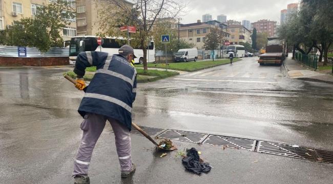 Kartal Belediyesi Ekipleri Teyakkuzda