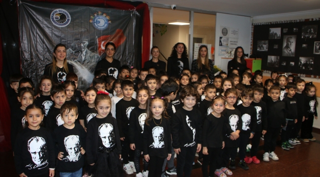 Ulu Önder Atatürk, Kreş Öğrencileri Tarafından Özlem Ve Minnetle Anıldı