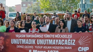 Cumhuriyet Halk Partisi Kartal ilçe yönetimi 3 Fidanı Andı 