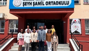  ŞEYH ŞAMİL ORTAOKULU'NDA TÜBİTAK 4006 BİLİM FUARI VE ŞENLİĞİ AÇILIŞI YAPILDI 