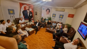 Iyi Parti Kartal ilçe Başkanı Önder Karakelle ve Teşkilatı , iyi parti Tuzla ilçe Teşkilatına iade-i ziyaret