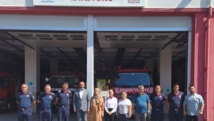 İyi Parti Kartal İlçe Başkanımız Önder KARAKELLE ve Teşkilatı İtfaiye Müdürlüğü Ziyareti